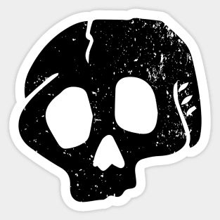 Ye Olde Crime Skull-y Sticker